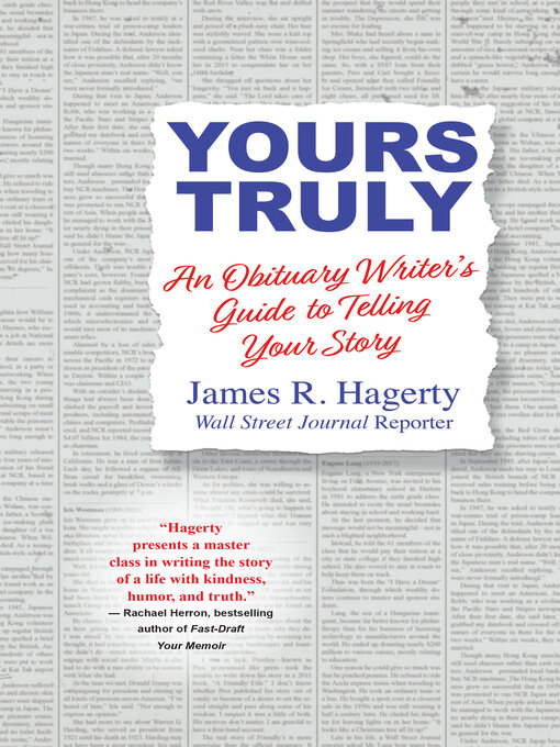 Title details for Yours Truly by James R. Hagerty - Wait list